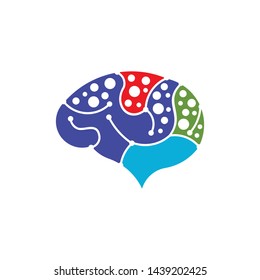health and the brain logo template