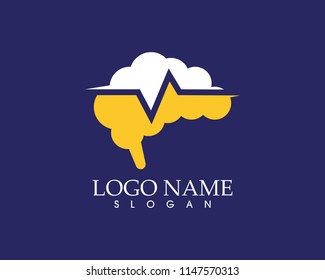 Health brain vector illustration