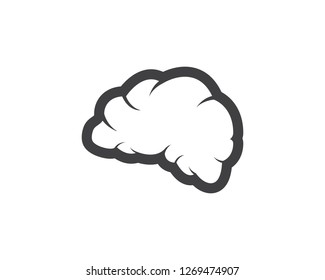 Health Brain vector illustration icon template design