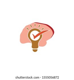 Health Brain vector illustration icon template design