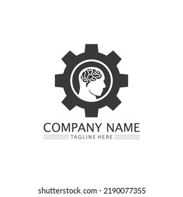 Health Brain vector illustration icon template design