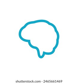 Health Brain vector illustration icon template design