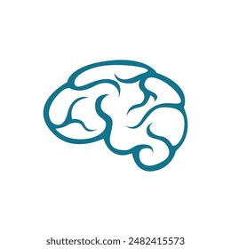 Health Brain vector illustration icon template design