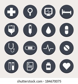 Health Button Set