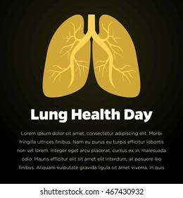 Health campaign poster template