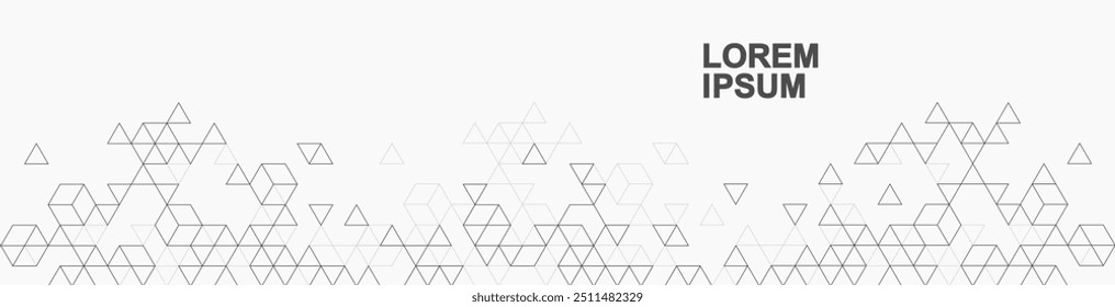 Health care abstract background with hexagons, lines and dots. Medical innovation banner template concept. Biology and pharmaceutical technology background. Vector illustration