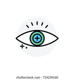 Health care concept Isolated Line Vector Illustration editable Icon