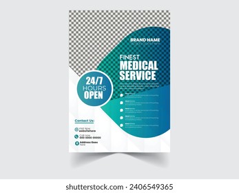 health care cover template design for a report and medical brochure design, flyer, leaflets decoration for printing and presentation vector illustration