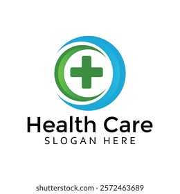 Health Care  Creative vector templates abstract typography colorful  logo design