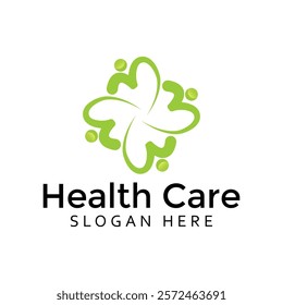 Health Care  Creative vector templates abstract typography colorful  logo design