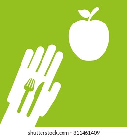 Health care digital design, vector illustration 10 eps graphic