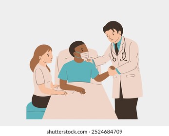 Health care - Doctor Comforting a Patient