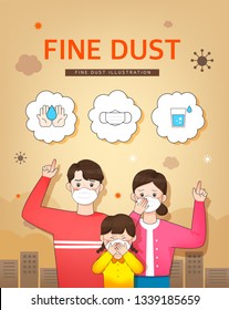 Health care from fine dust