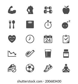 Health care flat icons