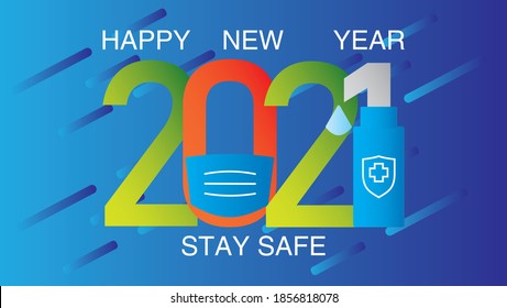 health care happy new year 2021 stay safe