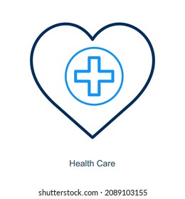 Health Care Or Health Icon Con Concept