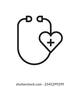 Health care icon outline set sign