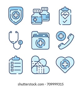 Health Care Icon Set