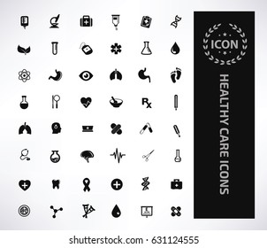 Health care icon set,clean vector