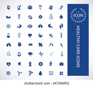 Health care icon set,clean vector