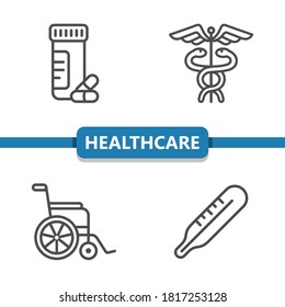 Health Care Icons . Professional, pixel perfect icons. EPS 10 format.