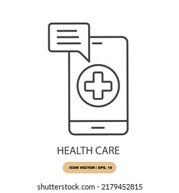 health care icons  symbol vector elements for infographic web