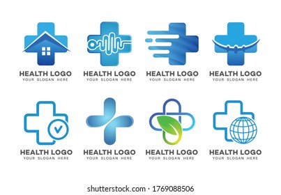 Health care logo design bundle