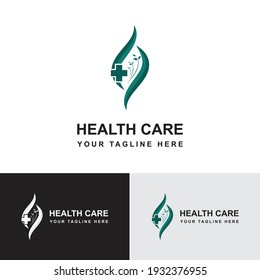 Health Care Logo Design Template-Medical And Health Logo Creator Vector.