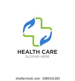 health care logo design vector template