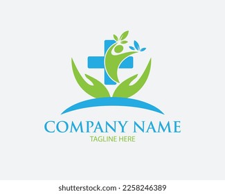 health care logo, Medical Hospital logo design template