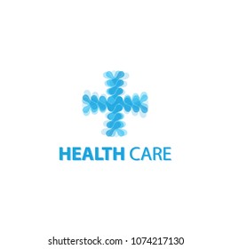 Health care logo template.