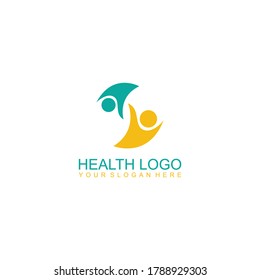 health care logo vector. Human health
template logo
concept illustration