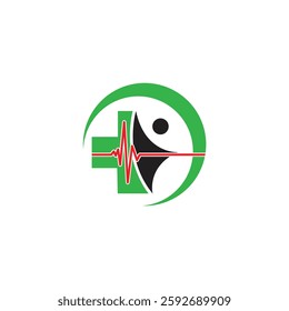 Health care logo vector and template