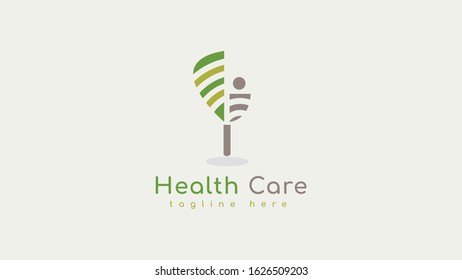 health care, logos shaped people and grew