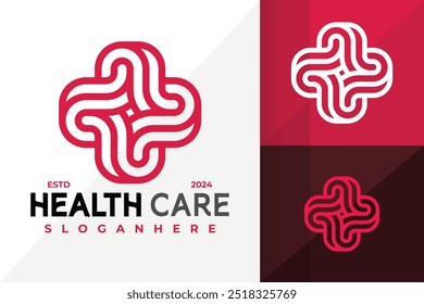 Health Care Medical Logo Icon Vector Design. Creative simple logos designs illustration