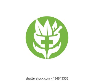 Health care and medical logo or icon