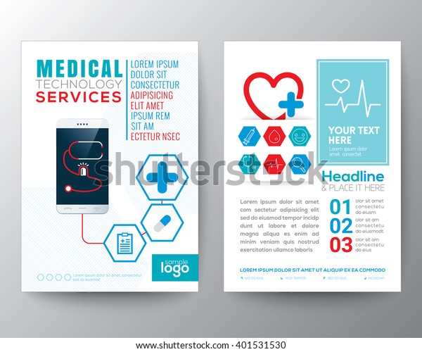 Health Care Medical Poster Brochure Flyer Stock Vector (Royalty Free ...