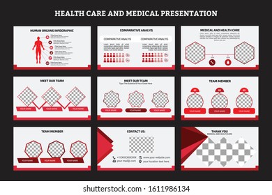 Health Care and Medical presentation templates.