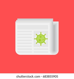 Health care News vector illustration