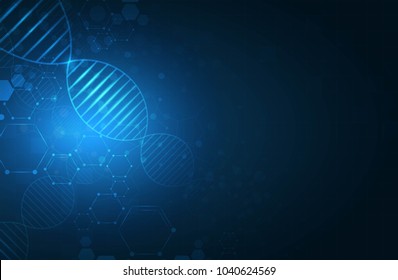 health care and science icon pattern medical innovation concept background vector design.