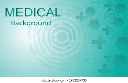 Health care and science icon pattern medical innovation concept on a white-blue background