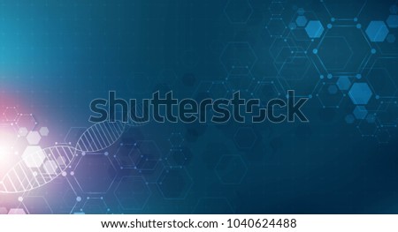 health care and science icon pattern medical innovation concept background vector design.