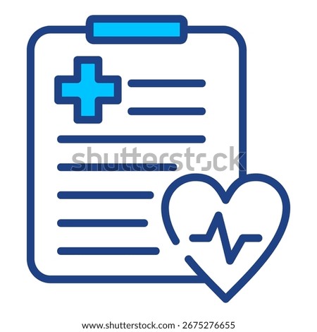 Health Check Simple Vector Icon Collection