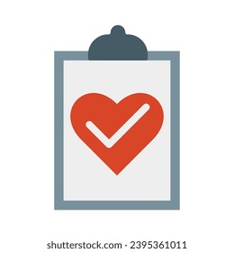 Health Check Vector Flat Icon For Personal And Commercial Use.
