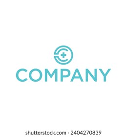 LOGOTIPO DEL VECTOR DEL CÍRCULO DE CÍRCULO DE SALUD