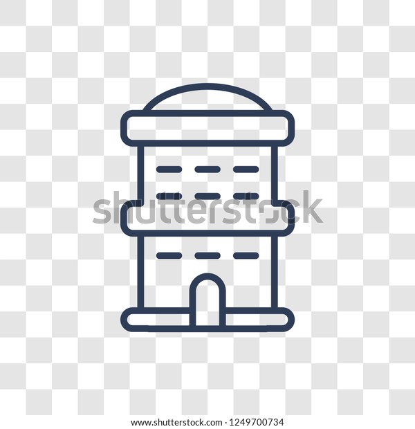 health clinic icon trendy linear health stock vector royalty free 1249700734 shutterstock