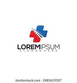 health clinic logo color full vector