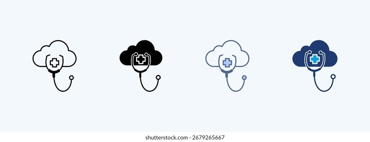 Health Cloud Multiple Style Icon Collection