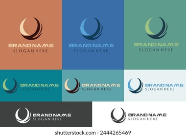 Health company and business brand logo