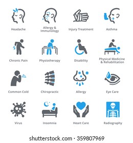 Health Conditions & Diseases Icons - Sympa Series
